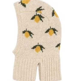 Elefanthue - Uld - Strik - 1-lags - Belou - Lemon|Konges Sløjd Outlet