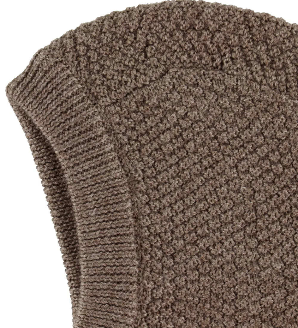 Elefanthue - Uld - 1-Lags - Strik - Fruity - Brun|Konges Sløjd Best