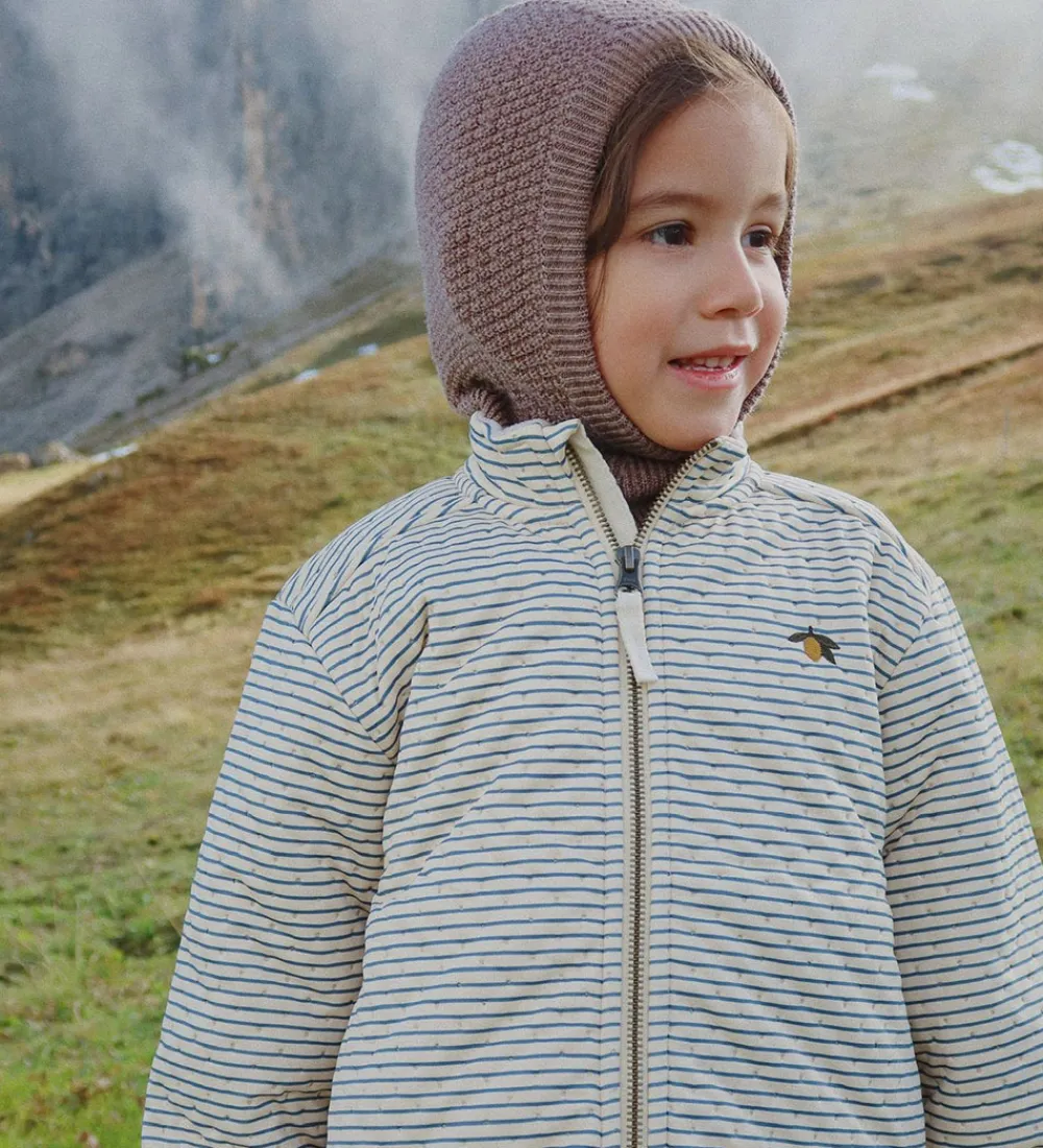 Elefanthue - Uld - 1-Lags - Strik - Fruity - Brun|Konges Sløjd Best