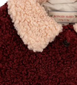 Fleecefrakke - Teddy - Calin - Cabernet|Konges Sløjd Discount