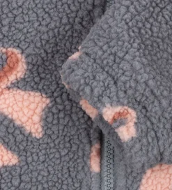 Fleecejakke - Jody Teddy - Bella Blue Bow|Konges Sløjd Sale