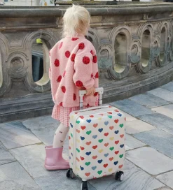 Fleecejakke - Jody Teddy - Ladybug Pink|Konges Sløjd Best