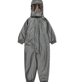 Flyverdragt - PU - Rain - Laurel Blue Check|Konges Sløjd Best