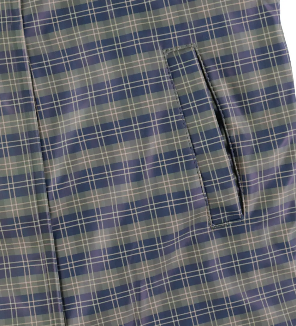 Flyverdragt - PU - Rain - Laurel Blue Check|Konges Sløjd Best