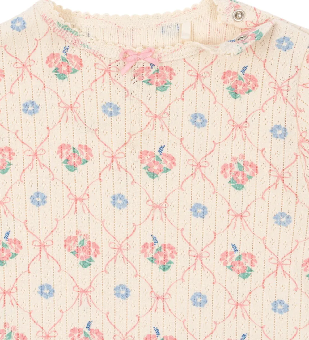 Heldragt - Rib - Minnie - Fleur Decor m. Hulmønster|Konges Sløjd Discount