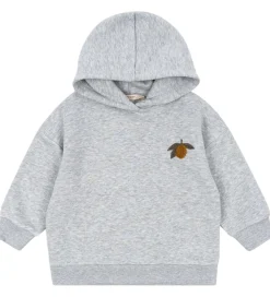 Hættetrøje - Gråmeleret|Konges Sløjd Outlet