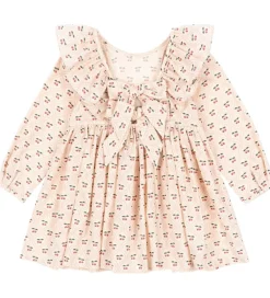 Kjole - Cianna - Cherry Pink Motif|Konges Sløjd Best