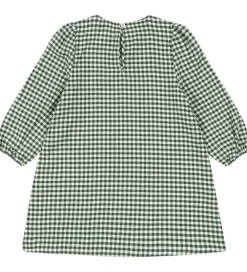 Kjole - Green Check|Konges Sløjd Best