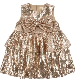 Kjole - Rosie - Smoke Gray m. Pailletter|Konges Sløjd New