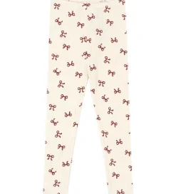 Leggings - Minnie - Bow Rouge m. Hulmønster|Konges Sløjd Hot