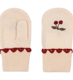 Luffer - Uld - Belou - Off White m. Kirsebær|Konges Sløjd