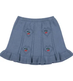 Nederdel - Strik - Soleil - Country Blue|Konges Sløjd Sale