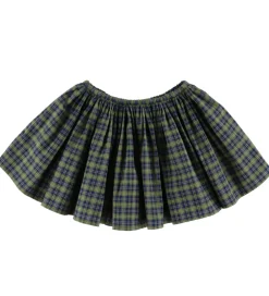 Nederdel - Terre - Laurel Blue Check|Konges Sløjd Discount