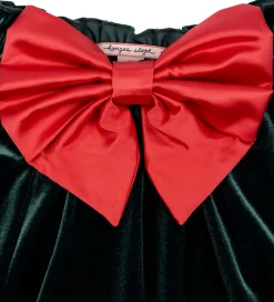 Nederdel - Velour - Gia Bow - Pine Grove|Konges Sløjd New