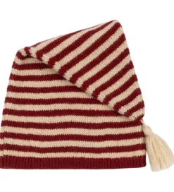 Nissehue - Uld - Strik - Christmas Stripe|Konges Sløjd Hot