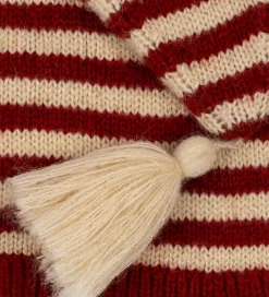 Nissehue - Uld - Strik - Christmas Stripe|Konges Sløjd Hot