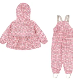 Regntøj m. Seler/Fleece - Palme - Felice Rose|Konges Sløjd Clearance