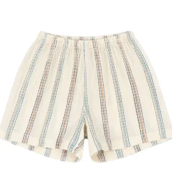 Shorts - Vincent - Antique White m. Striber|Konges Sløjd Clearance