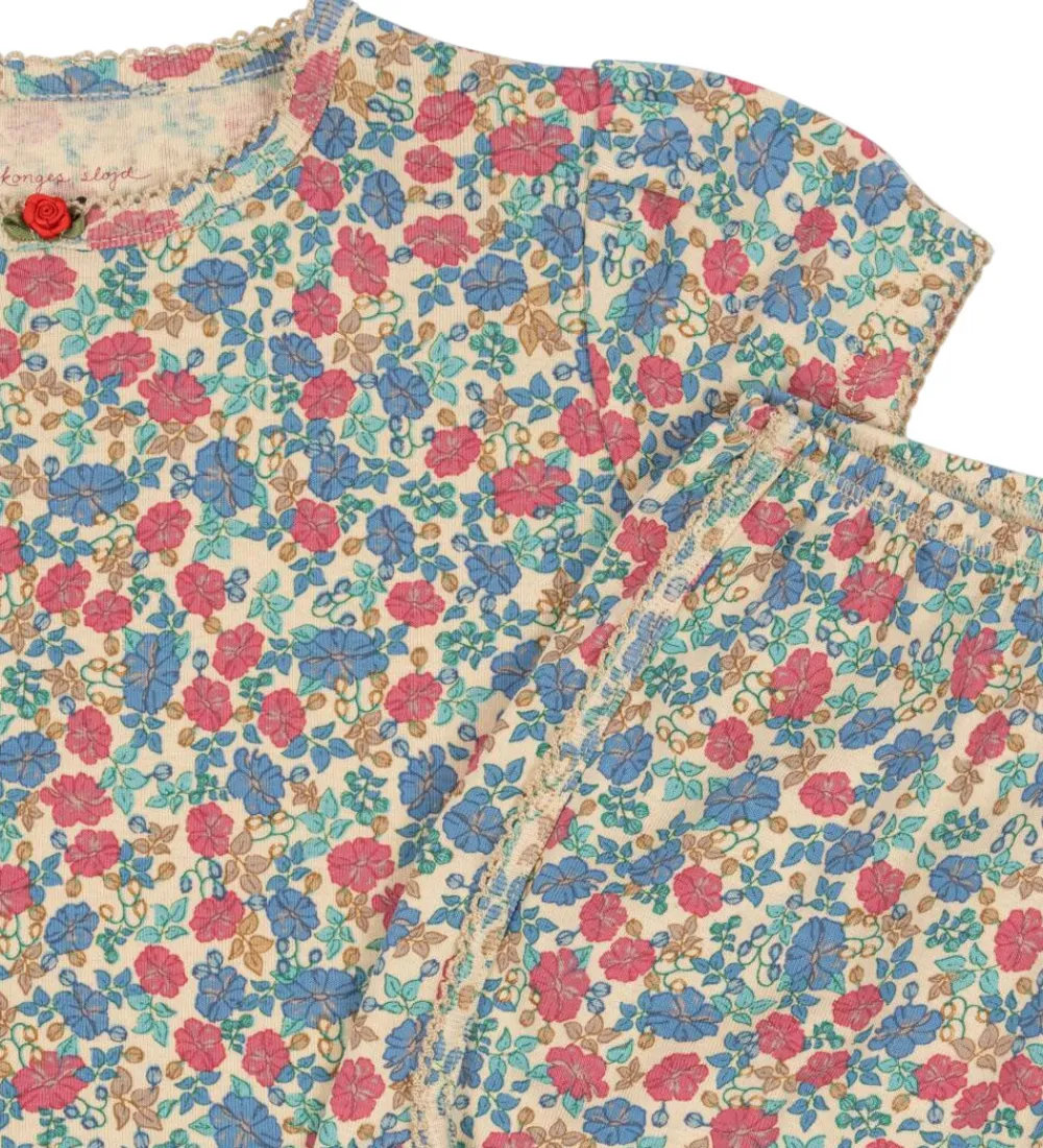 Shortssæt - T-shirt/Shorts - Jada - Fiola|Konges Sløjd Hot