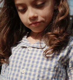 Skjorte - Kim - Captains Blue Check|Konges Sløjd Outlet