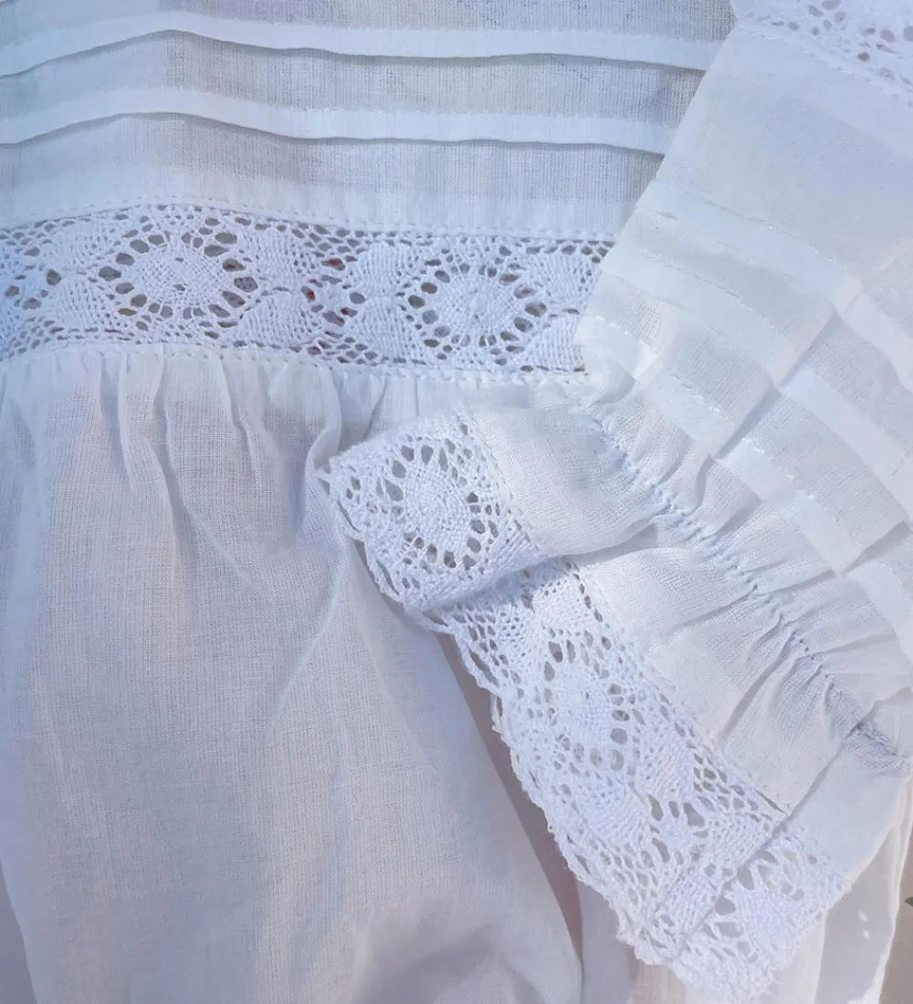 Sommerdragt - Orchid - Optic White|Konges Sløjd Clearance