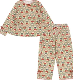 Sæt - Bluse/Bukser - Drey - Cherry Bow|Konges Sløjd New