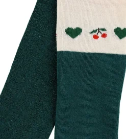 Strømpebukser - 2-pak - Cherry Mix|Konges Sløjd Sale