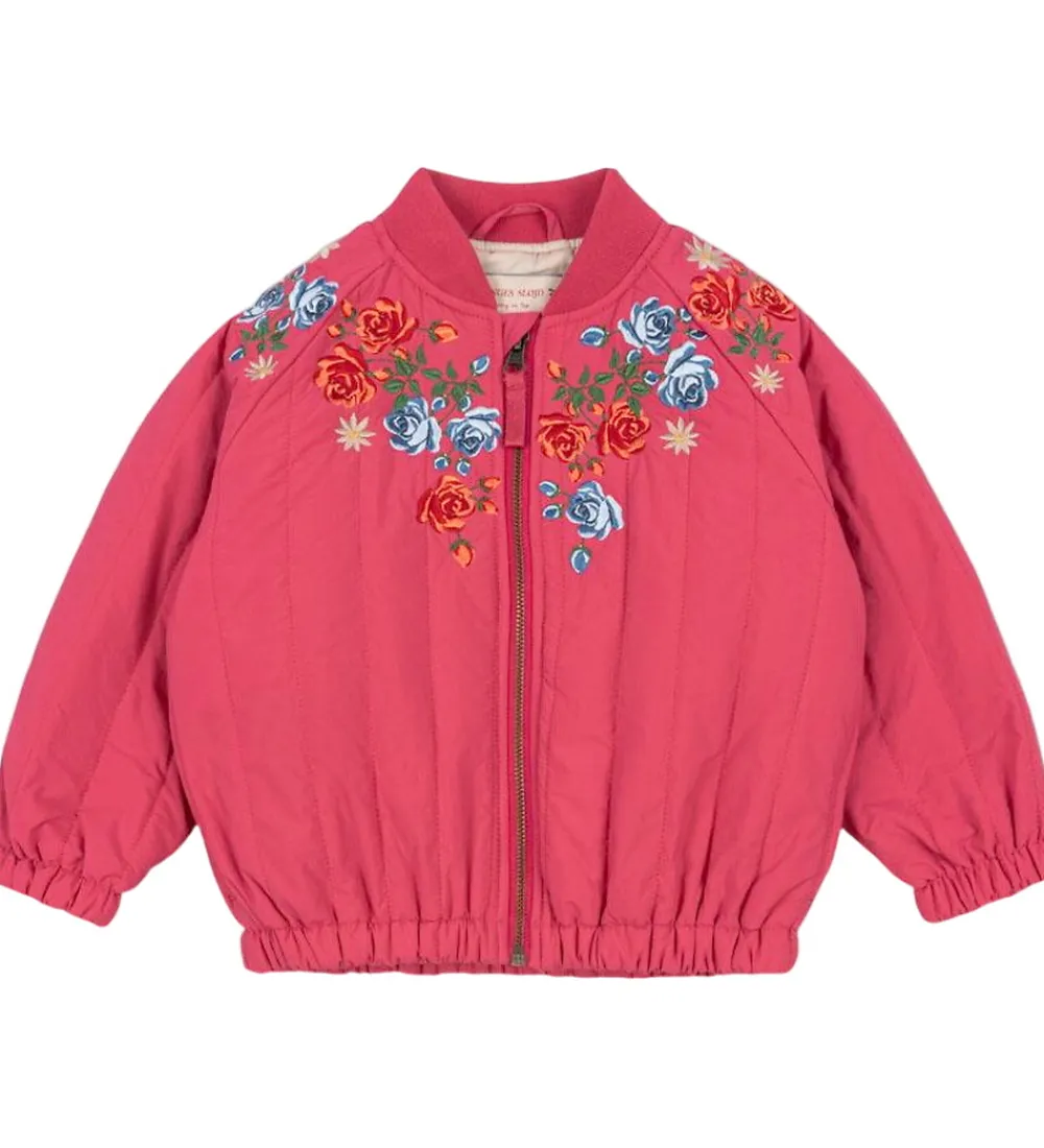 Termojakke - Juno Bomber - Raspberry Wine|Konges Sløjd Hot