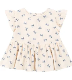 Top - Musselin - Coco - Bow Bleu|Konges Sløjd Sale