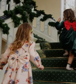 Velourkjole - Gia Bow - Pine Grove|Konges Sløjd Discount