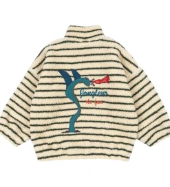 x Rosie H-W Fleecejakke - Erba Stripe|Konges Sløjd