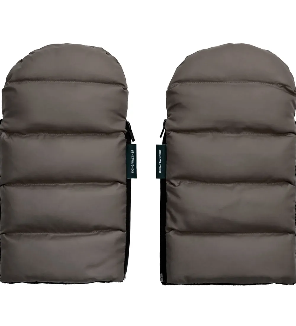 Barnevognshandsker - Østerbro - Puffer Grey|KongWalther Hot