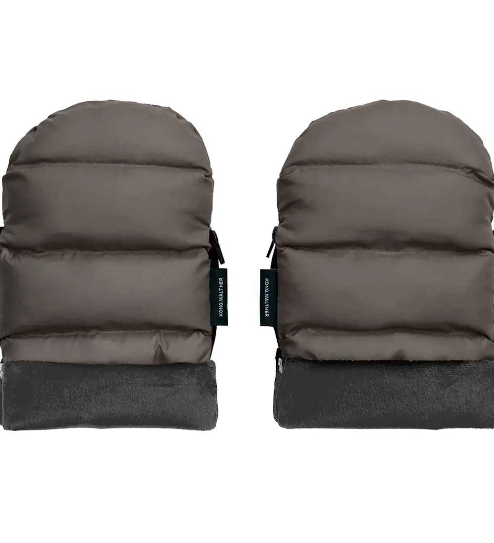 Barnevognshandsker - Østerbro - Puffer Grey|KongWalther Hot