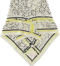 Tørklæde - Triangle Aina - Floral Leo Sunflower|Lala Berlin