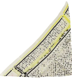 Tørklæde - Triangle Aina - Floral Leo Sunflower|Lala Berlin