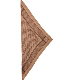 Tørklæde - Triangle Trinity Classic M - Beige|Lala Berlin Online