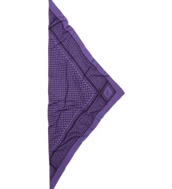 Tørklæde - Triangle Trinity M - 162x85 - Iris|Lala Berlin Discount