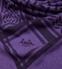 Tørklæde - Triangle Trinity M - 162x85 - Iris|Lala Berlin Discount