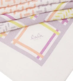 Tørklæde - 162x85 - Triangle Puzzle - String Pastels|Lala Berlin New