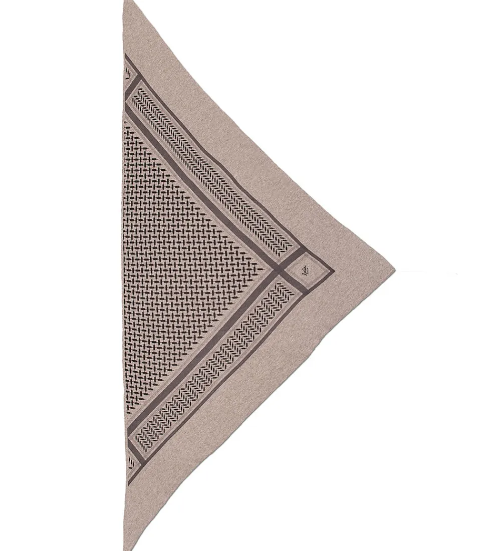 Tørklæde - 162x85 - Triangle Trinity Classic M - Str|Lala Berlin Hot