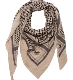 Tørklæde - 162x85 - Triangle Trinity Classic M - Dun|Lala Berlin Online