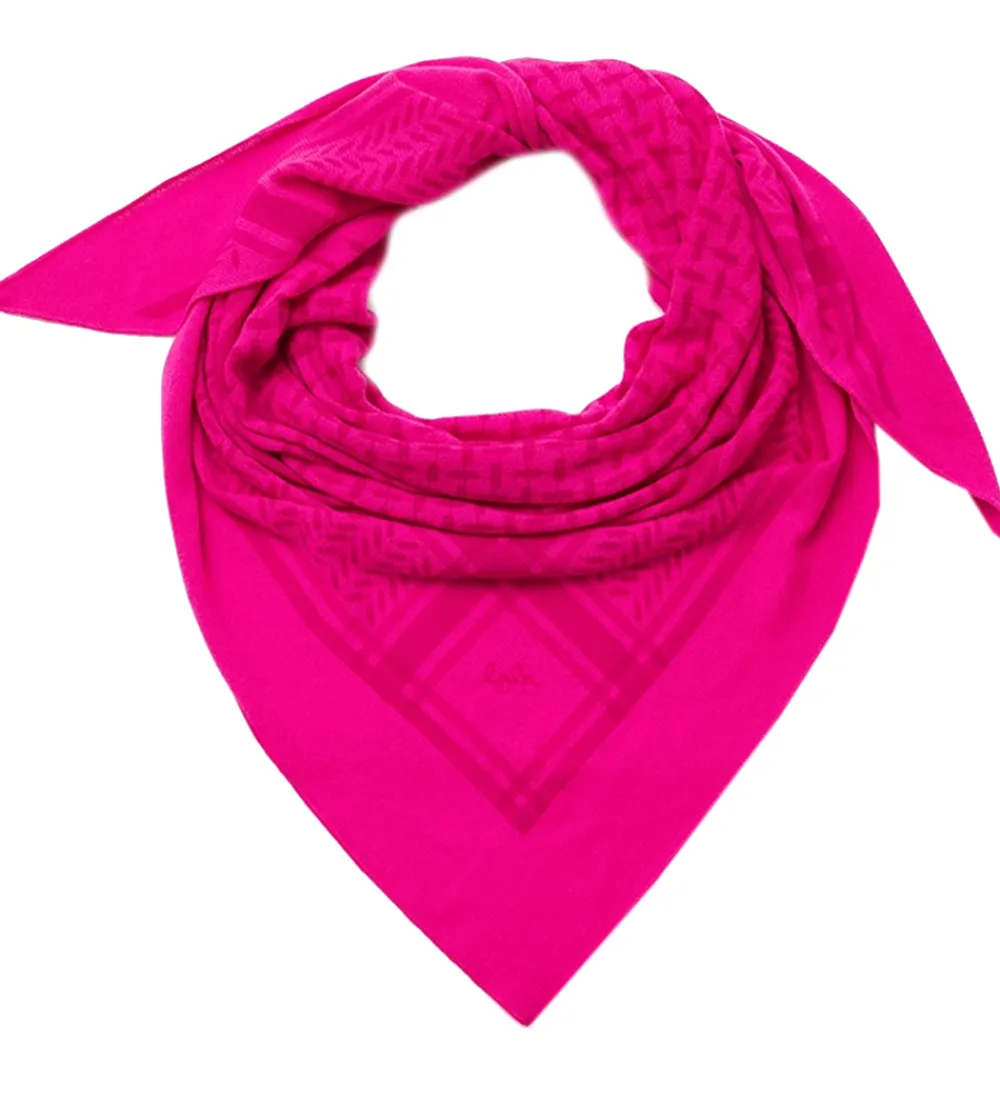 Tørklæde - 162x85 - Triangle Trinity - Pink/Azaela|Lala Berlin Outlet
