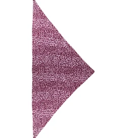 Tørklæde - 162x85 - Triangel M - Burgundy Leo|Lala Berlin Best