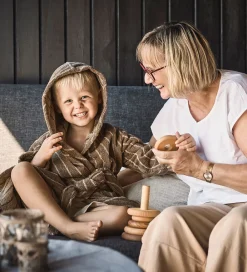 Badekåbe - Woodland - Mocca|Leander Discount