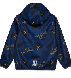 LEGO® Batman Softshelljakke - LWScout 201 - Mørkeblå m. Print|LEGO® Wear Best