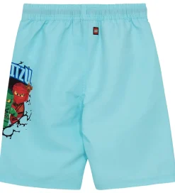 LEGO® Ninjago Badeshorts - LwAgan 302 - UV40+ - Mint m. Print|LEGO® Wear Discount
