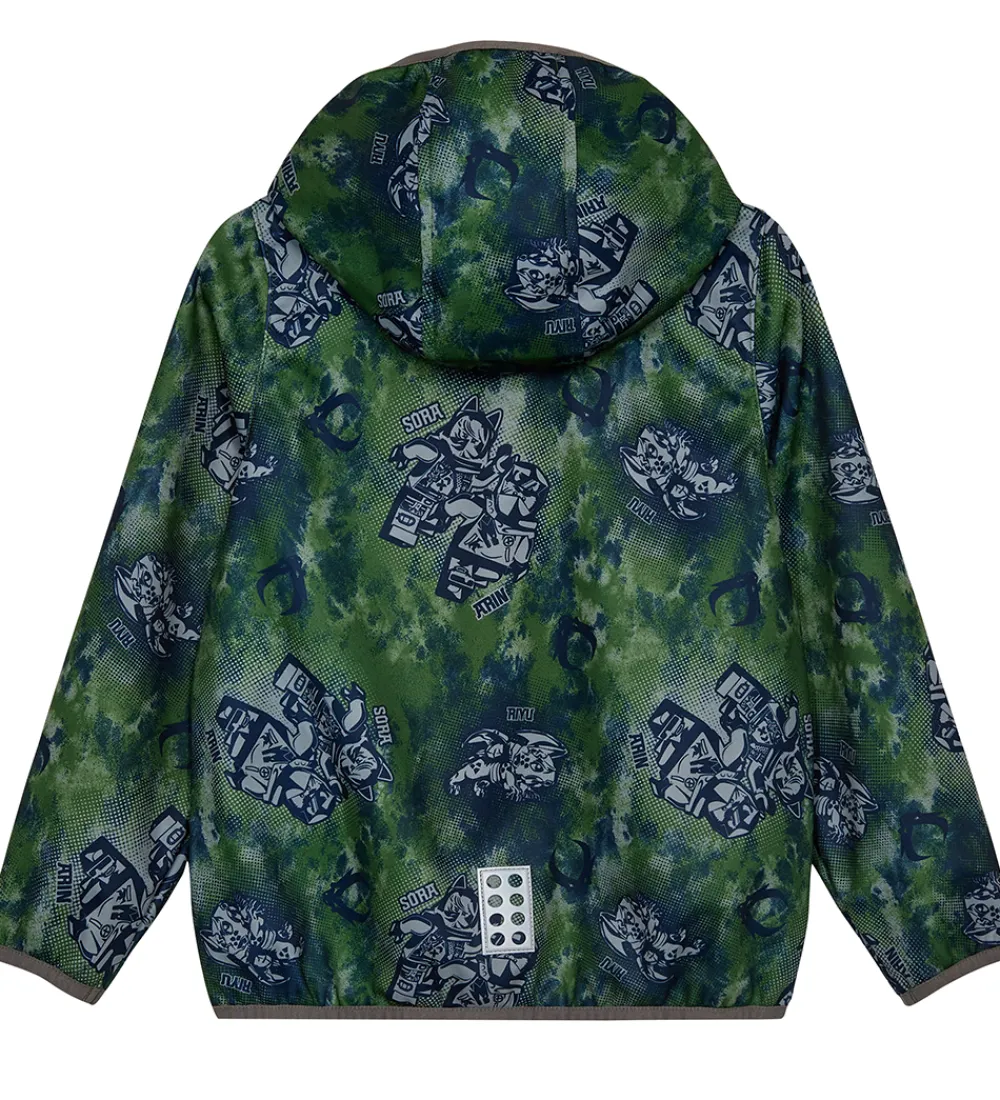 LEGO® Ninjago Softshelljakke - LWScout 202 - Twist Of Lime/Grå m|LEGO® Wear Clearance