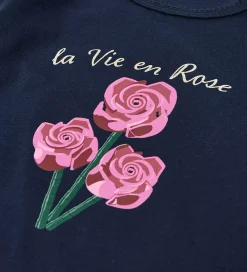 Bluse - LwTaja - Mørkeblå m. Blomster|LEGO® Wear New