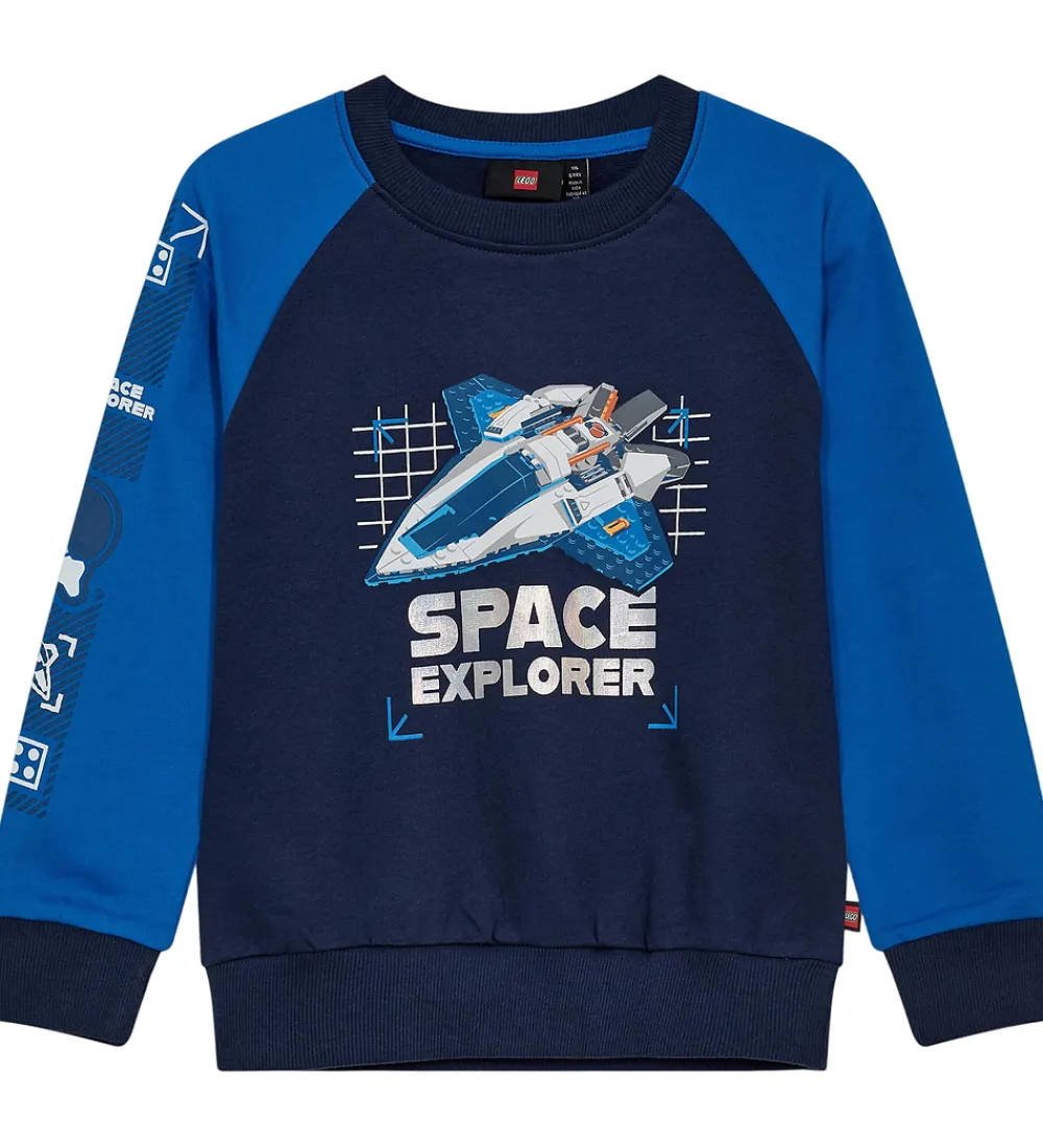 City Sweatshirt - LwSaku - Blå|LEGO® Wear