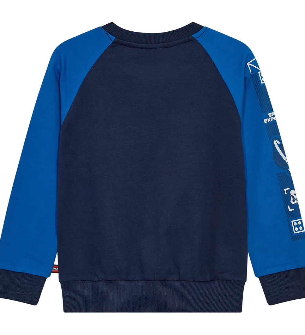 City Sweatshirt - LwSaku - Blå|LEGO® Wear